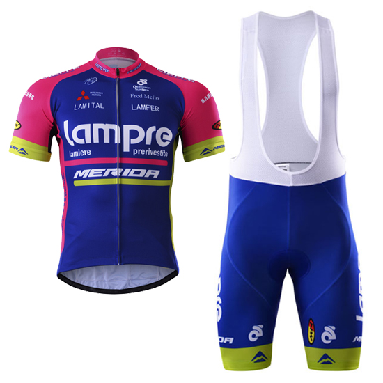 Abbigliamento Ciclismo Lampre 2017 giallo